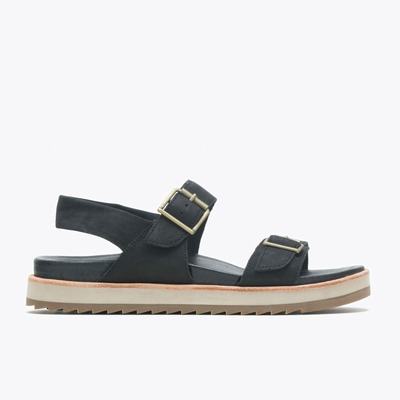 Merrell Juno Buckle Backstrap Vandringssandaler Dam Svarta (SE407381)